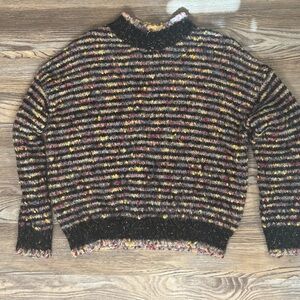 Anthropologie Raga Tinsel Sweater XS Holiday Fun
